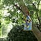 Glitzhome® Distressed Wooden Birdhouse with Leaves